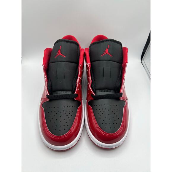 Air Jordan 1 Low “Patent Varisty Red Black” size 7.5 men’s main image 6